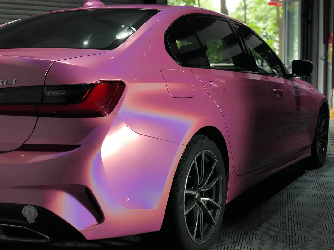 pinklasercarwraps